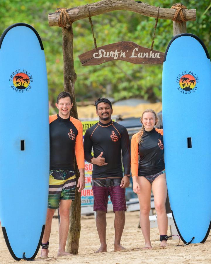 Отель Surf'N Lanka - Surf School Велигама Экстерьер фото